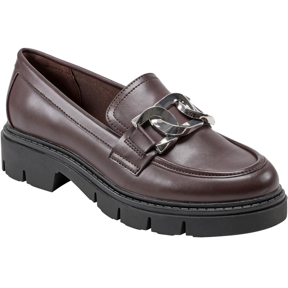 NWT Marc Fisher Women's Corel Loafer Dark Burgundy‎